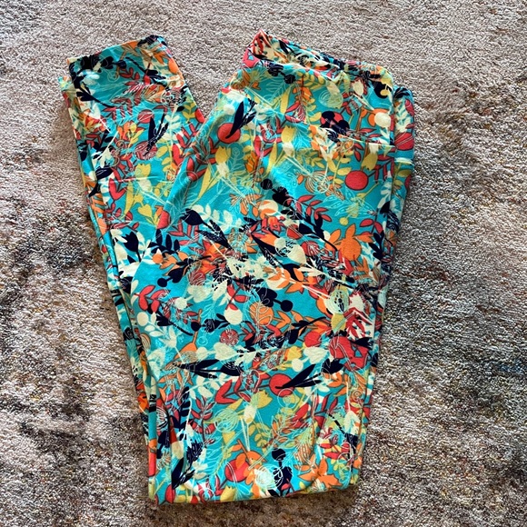 Lularoe o/s leggings - Picture 1 of 3